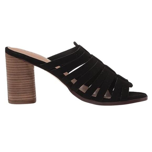 New CREVO Women's Black Hazelle Heeled Sandal Size 6 - Picture 1 of 10
